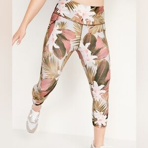 Old Navy High-Waisted PowerSoft Crop Leggings Size XXL 2X